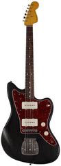 Nash JM63 Jazzmaster Guitar, Black, Light Aging