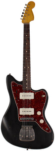 Nash JM-63 Jazzmaster Guitar, Black, Light Aging