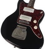 Nash JM63 Jazzmaster Guitar, Black, Light Aging
