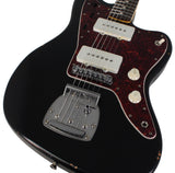 Nash JM63 Jazzmaster Guitar, Black, Light Aging