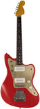 Nash JM63 Jazzmaster Guitar, Dakota Red, Gold Pickguard, Light Aging