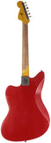 Nash JM63 Jazzmaster Guitar, Dakota Red, Gold Pickguard, Light Aging