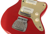 Nash JM63 Jazzmaster Guitar, Dakota Red, Gold Pickguard, Light Aging