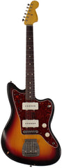 Nash JM63 Jazzmaster Guitar, 3 Tone Sunburst, Light Aging
