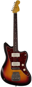 Nash JM63 Jazzmaster Guitar, 3 Tone Sunburst, Light Aging