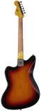 Nash JM63 Jazzmaster Guitar, 3 Tone Sunburst, Light Aging