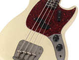 Nash MB-63 Bass Guitar, Olympic White, Light Aging