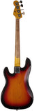 Nash PB-63 Bass Guitar, 3-Tone Sunburst, Light Aging, Tortoise Shell