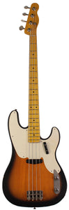 Nash PB52 Bass Guitar, Two Tone Burst, Light Aging