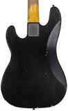 Nash PB-55 Bass Guitar, Ash, Black, Light Aging