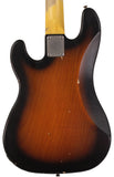 Nash PB55 Bass Guitar, 2-Tone Sunburst, Light Aging