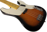 Nash PB55 Bass Guitar, 2-Tone Sunburst, Light Aging