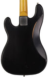 Nash PB-57 Bass Guitar, Black, Light Aging