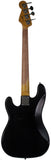 Nash PB57 Bass Guitar, Black, Gold Anodized PG, Light Aging