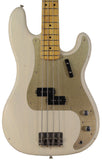 Nash PB57 Bass Guitar, Mary Kaye White, Light Aging - Humbucker Music