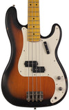 Nash PB57 Bass Guitar, 2-Tone Sunburst, Light Aging