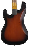 Nash PB57 Bass Guitar, 2-Tone Sunburst, Light Aging