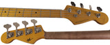 Nash PB57 Bass Guitar, 2-Tone Sunburst, Light Aging