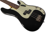Nash PB-63 Bass Guitar, Black, Light Aging