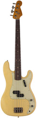Nash PB63 Bass Guitar, Cream, Light Aging