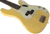 Nash PB63 Bass Guitar, Cream, Light Aging