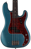 Nash PB63 Bass Guitar, Ocean Turquoise Metallic, Light Aging