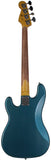 Nash PB63 Bass Guitar, Ocean Turquoise Metallic, Light Aging