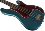 Nash PB63 Bass Guitar, Ocean Turquoise Metallic, Light Aging