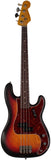 Nash PB-63 Bass Guitar, 3-Tone Sunburst, Tortoise Shell, Light Aging