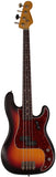 Nash PB63 Bass Guitar, 3-Tone Sunburst, Tortoise Shell, Light Aging