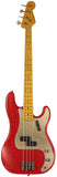 Nash PB57 Bass Guitar, Dakota Red, Light Aging, Alder
