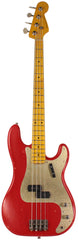 Nash PB57 Bass Guitar, Dakota Red, Light Aging, Alder