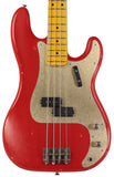 Nash PB-57 Bass Guitar, Dakota Red, Light Aging, Alder