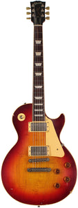 Nash Refinished Gibson Les Paul Guitar, Cherry Sunburst