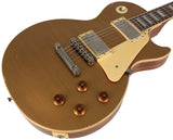 Nash Refinished Gibson Les Paul Guitar, Gold Top - Humbucker Music