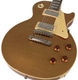 Nash Refinished Gibson Les Paul Guitar, Gold Top - Humbucker Music
