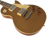Nash Refinished Gibson Les Paul Guitar, Gold Top - Humbucker Music