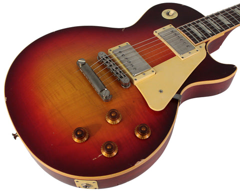 Nash Refinished Gibson Les Paul Guitar, Dark Burst - Humbucker Music