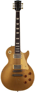 Nash Refinished Gibson Les Paul Guitar, Gold Top, Extra Heavy Aging