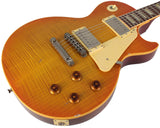 Nash Refinished Gibson Les Paul Guitar, Honeyburst - Humbucker Music