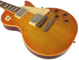 Nash Refinished Gibson Les Paul Guitar, Honeyburst - Humbucker Music