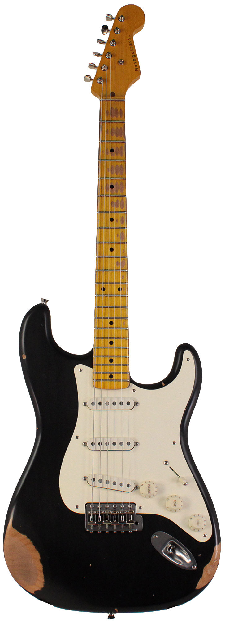 Nash S57 Guitar, Black, Medium Aging | Humbucker Music Nash S57 Guitar, Black, Medium Aging | Humbucker Music
