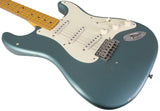 Nash S-57 Guitar, Ocean Turquoise Metallic, Light Aging