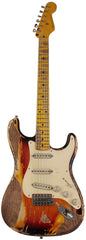 Nash S57 Guitar, 3-Tone Burst, Extra Heavy Relic