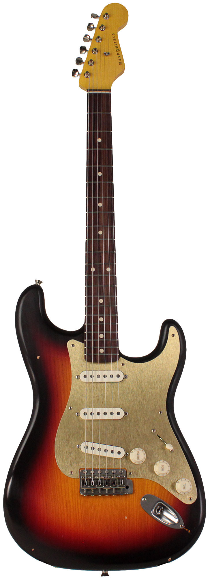 Nash S63 Guitar, 3-Tone Sunburst, Gold PG, Light Aging Nash S63 Guitar, 3-Tone Sunburst, Gold PG, Light Aging