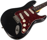 Nash S-63 Guitar, Black, Tortoise Shell, Light Aging