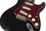 Nash S-63 Guitar, Black, Tortoise Shell, Light Aging