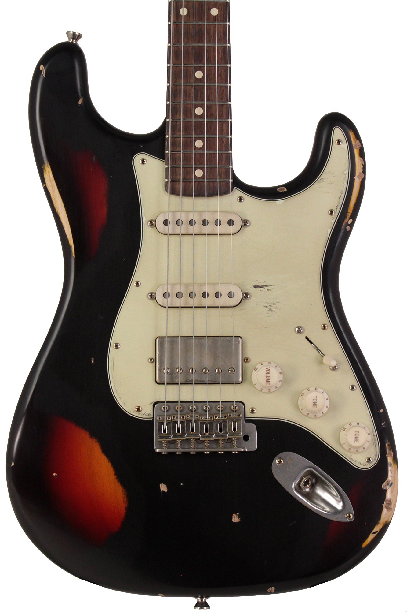 新到着 Black HSS, Guitar, S63 Nash over Heavy Sunburst, Tone 3 ギター