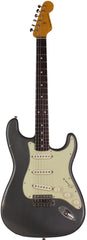 Nash S63 Guitar, Charcoal Frost Metallic, Light Aging