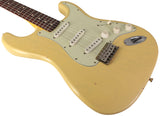 Nash S63 Guitar, Cream, Hardtail, Swamp Ash, Light Aging